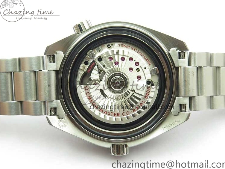 0501 Planet Ocean 39.5mm Black Ceramic Bezel SS VSF 1:1 Best Edition Black Dial on SS Bracelet A Stretchable 7890